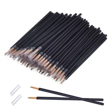 100 Pack Disposable Eyeliner Brush Eyelash Serum Brushes Eyeshadow Applicator Ey
