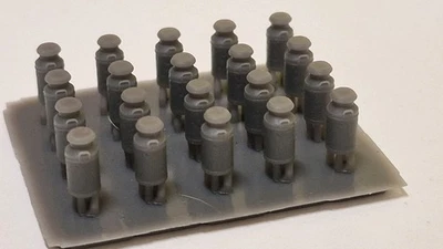 STOCK SCENICS 3D n Gauge milk churns pk of 20