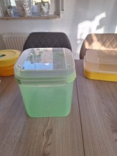Tupperware - Vorratsbehälter Bellevue mit Klappdeckel, 4 Liter, grün/transparent