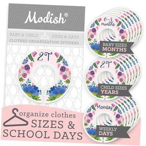 Kids Closet Organizers and Storage, Baby Toddler Child Hanging Clothes Size