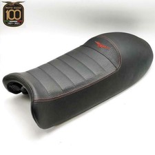 Selle Mono Place, Noir/Rouge, Original, MOTO GUZZI v7 II Racer 750 ABS (2015-16
