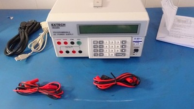 Extech 382280 Programmable DC Power Supply 40V 5A Bench Lab Power W/ Accessories