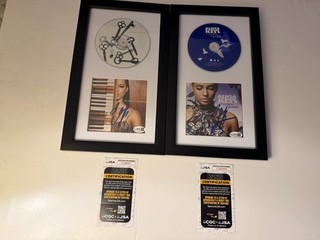 Alicia Keys The Diary Of Alicia Keys The Element of Freedom Signed CD JSA FRAMED