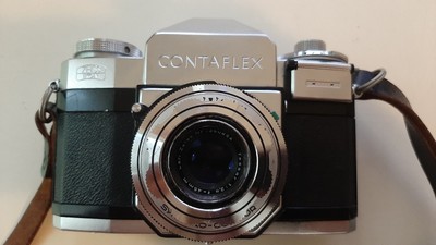 Zeiss Ikon Vintage 35mm Film Camera 45mm Lens - Working Fine | eBay