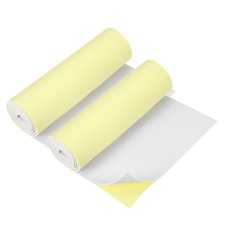 2 Pcs EVA Foam Roll with Adhesive Backing, 4mm 5/32" Thick 78''x13'', White