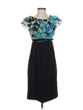 AB Studio Women Black Cocktail Dress 2