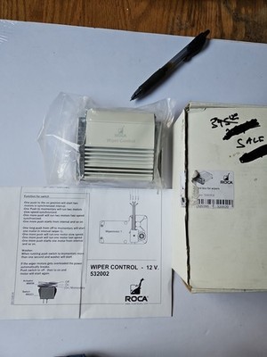 Genuine ROCA Wiper Control Box 12Volt 532002 NOS OEM VLB2