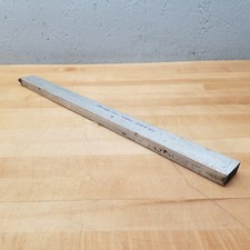 Sapa 21" Overall Length x 1-1/2" Width 3/4" Thick 6061-T6511 Aluminum Bar - NEW