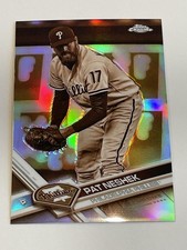 2017 Topps Chrome Baseball Sepia Refractor - Pat Neshek - Philadelphia Phillies