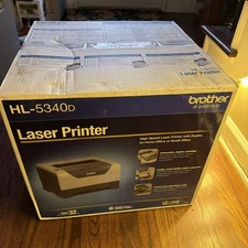 Brother HL-5340D Workgroup Laser Printer - BRAND NEW Sealed In Box. Free Ship