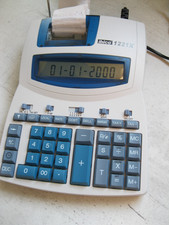 ibico druckender Tischrechner 1221X Tischrechner Rechner Display Büro Kasse