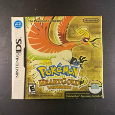 Pokémon HeartGold Version Nintendo DS w/ Pokewalker, Case Inserts, and Box!!!