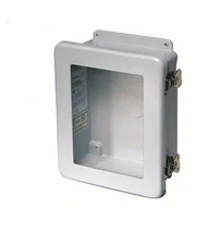 🔴HUBBELL WIEGMANN HW-J121005CHTLW W/WINDOW ENCLOSURE 12x10x5 FIBERGLASS‼️