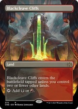 Blackcleave Cliffs (Borderless) - Phyrexia All Will Be One (ONE) NM MTG