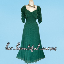 ASOS ZIGZAG PATTERN PLEATED OCCASION WEDDING PARTY DRESS SIZE 16