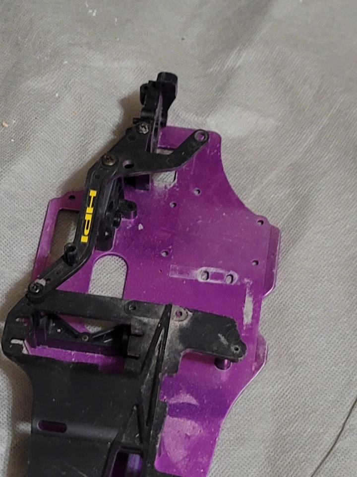 VINTAGE HPI 1/10 NITRO RS4 CHASSIS ORIGINAL DONT MISS OUT HARD TO FIND OG!!!!! - Image 4 of 4