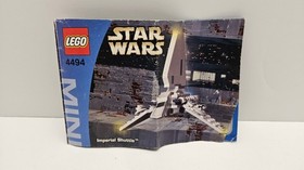 LEGO set #4494 Imperial Shuttle mini build complete w instructions Star Wars
