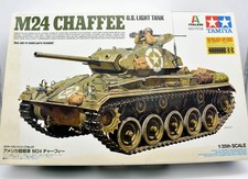 Model Assembly Kit War Tanks Tank M24 Chaffee Tamiya Scale 1:3 5