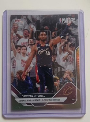 🔥Topps NOW Donovan Mitchell Cleveland Cavaliers 2025 NBA Playoffs #307 6/50🔥🔥