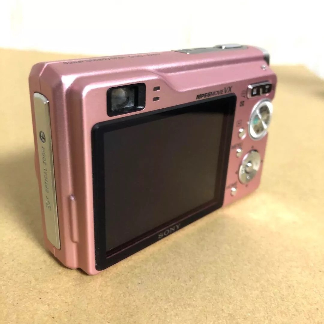 Sony Cyber-shot DSC-W80 7.2 MP 3x Optical Zoom -Pink | eBay