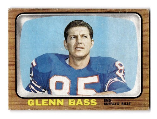 Glenn Bass #17 1966 Topps card
