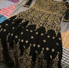 Party Gown with Sleeves
