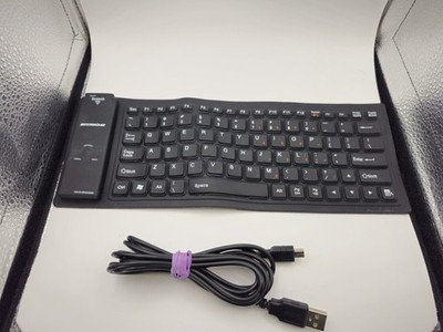 Scosche freeKEY roll-up wireless keyboard Bluetooth Flexible Portable