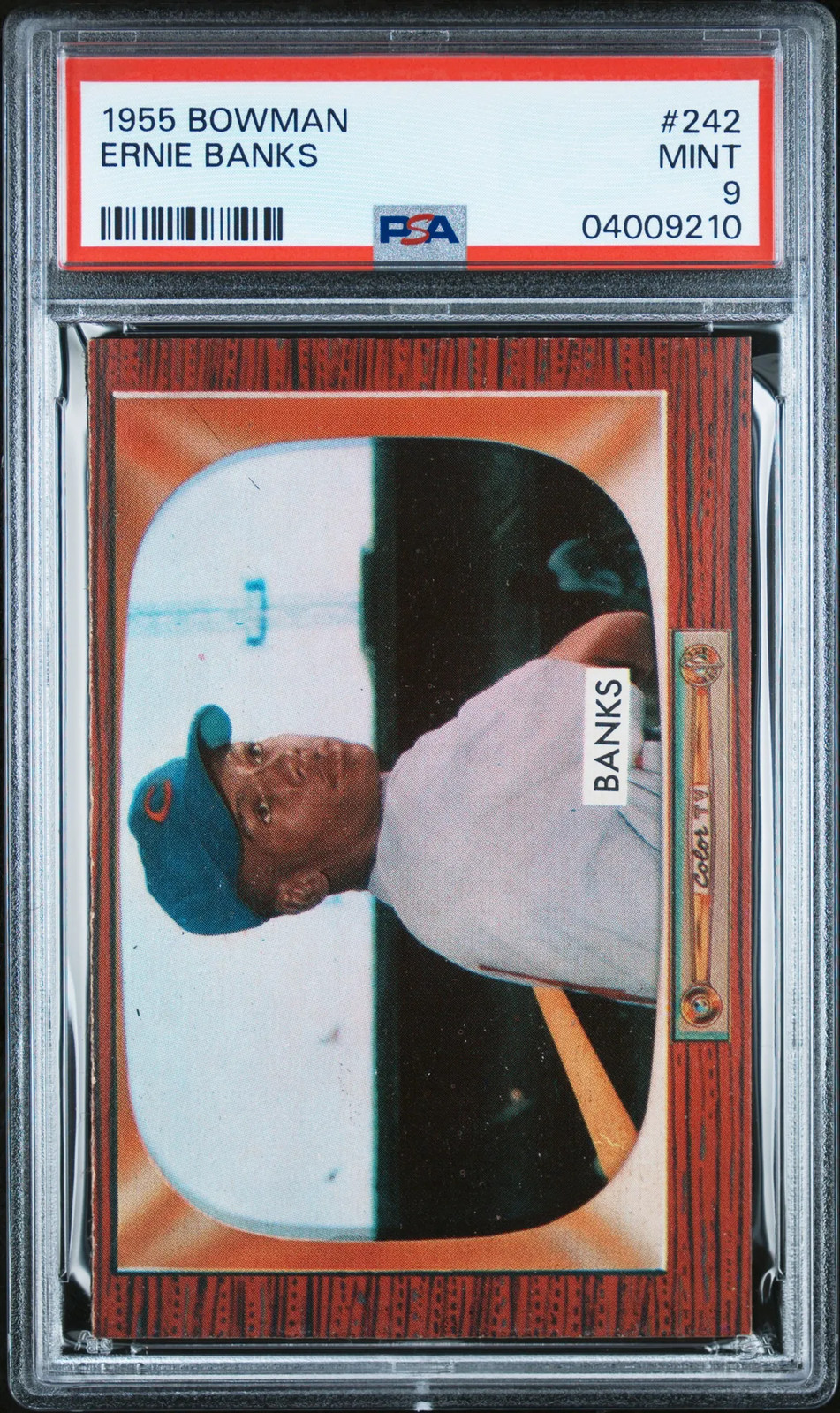 1955 Bowman Ernie Banks #242 PSA 9