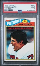 1977 TOPPS ALL-PRO #460 JOHN HANNAH PSA 9