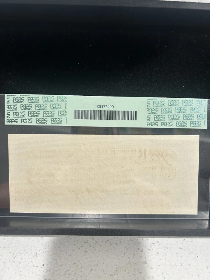 Recibo de Contralor SASA 1791 Ralph Pomeroy Hartford CT Pcgs Gema Nuevo 65ppq Foto 2 de 2