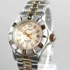 SEIKO 1992 Vintage SCUBA 7N85-0040 200m Women's Watch 29mm Diver New Battery