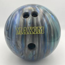 Ebonite Bowling Ball Maxim 13 Lbs Blue Marble Linda 41J9053 League Recreational