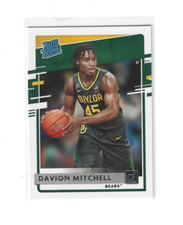2021-22 Panini Donruss Basketball #35 Davion Mitchell RR RC - Baylor Bears
