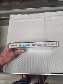 Sega Saturn In The Hunt CIB Complete W/Register Card