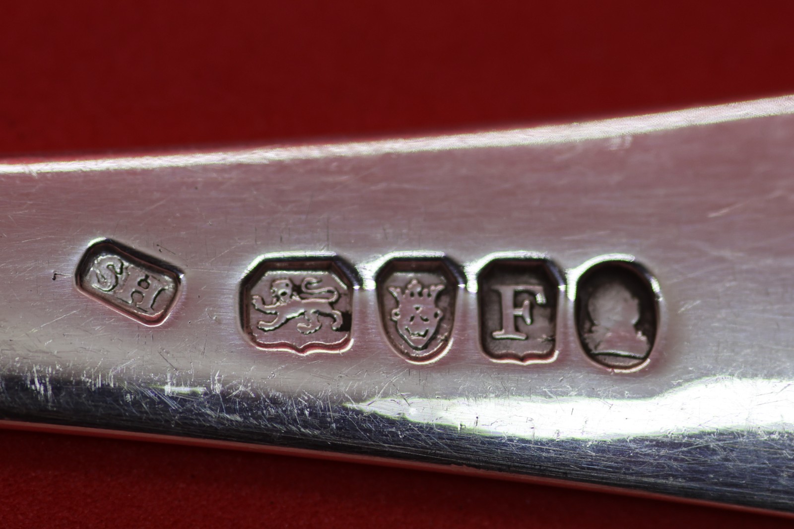 12" Solomon Hougham 1801 Lg Sterling Solid Dressing Spoon 101g