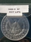 1888-O Doubled Die Obverse "Hot Lips" Morgan Dollar,VF .Top 100 VAM-4