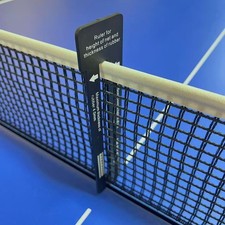 Table Tennis Net Height Ruler Rubber Gauge - Essential Training Match Ping Pong