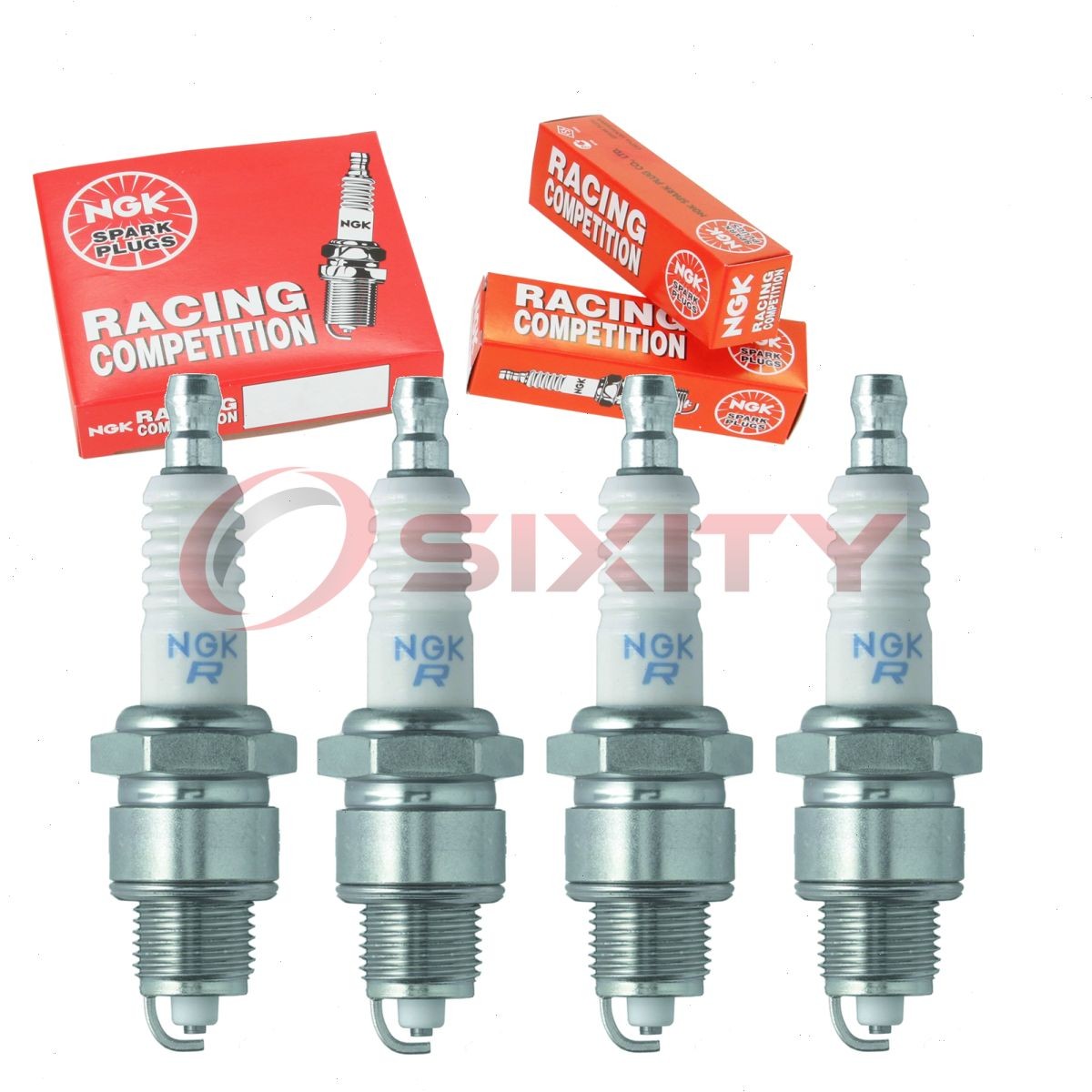 4 pc NGK 92143 BPR6HS BLYB Racing Spark Plugs for WR7BP WR7BC WR7B WR6BC vn