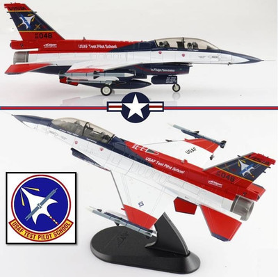 Hobby Master 1/72 General Dynamics X-62A VISTA USAF Test Pilot School w missiles
