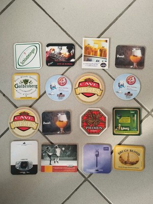 CARDINAL, ANCIEN SOUS BOCK DESSOUS VERRE R/V DIFFERENT BIERE ALCOOL