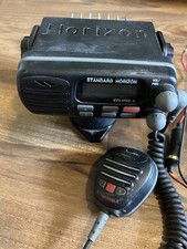 STANDARD HORIZON ECLIPSE VHF RADIO GX 1250SA Tested w/ Mount