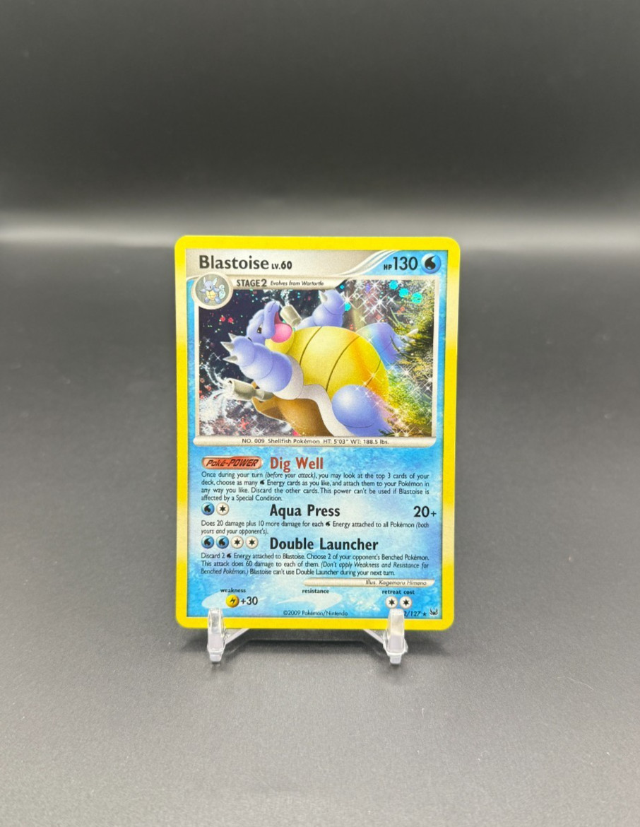 Blastoise 2/127 Platinum Pokémon Card