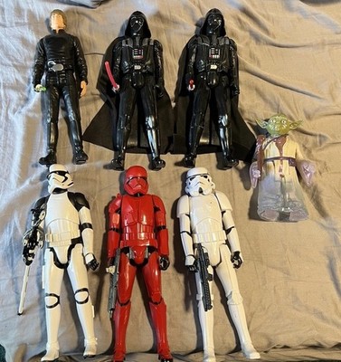Star Wars 12 inch Figure lot Hasbro