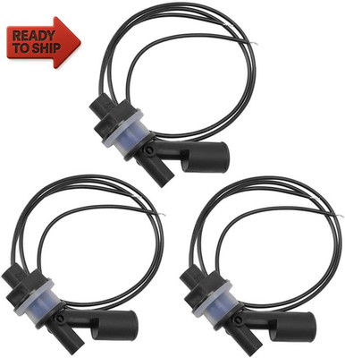 Ximimark 3 Pc Water Level Sensor Horizontal PP Side Mount Float Switch for Tank