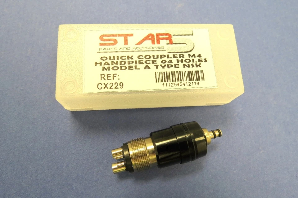 Dental Quick Coupler Connector Adaptor 4 Holes For High Speed Handpiece Type NSK - Image 2 of 2