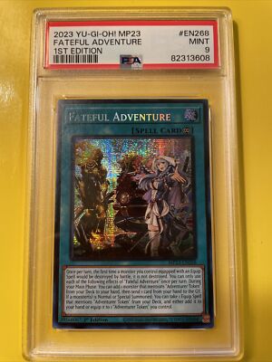 YuGiOh FATEFUL ADVENTURE #MP23-EN268 🔥PSA 9 MINT🔥1st EDITION