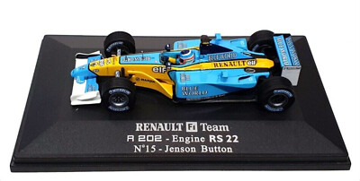 Renault F1 Team R202 Engine RS22 #15 Button Universal Hobbies 2190 Renault F1 Team R202 Engine RS22 #15 Button Universal Hobbies 2190