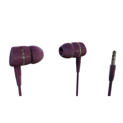 VIVANCO Kopfhörer Violett, In-Ear-Kopfhörer 20-20.000Hz - Perfekt für