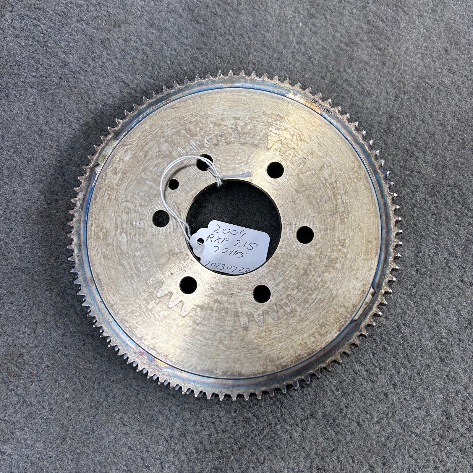 SeaDoo GTX 4Tec RXT RXP Flywheel Starter Double Gear 420834486 Seadoo