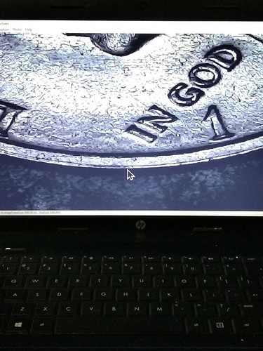 1971-D Kennedy Half railroad edge off center misaligned die 61